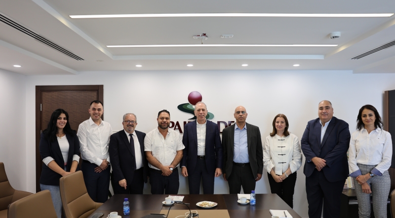 Tasdeer Delegation Congratulates PalTrade