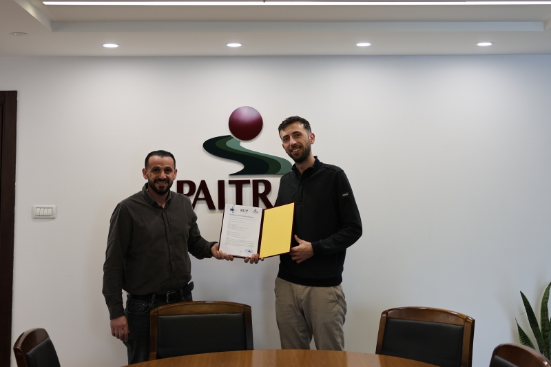 The signing of a €30,000 Technical Assistance contract with Al Ghazal Company