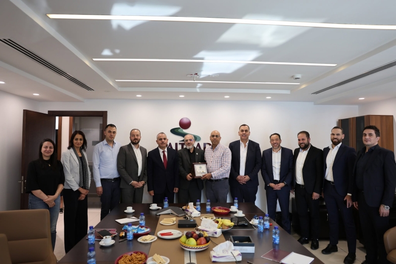 يقدمون التهاني والتبريكات ,جمعية رجال الأعمال الفلسطينيين